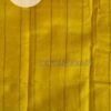 Handloom Mangalagiri Silk Cotton Saree – Yellow with Gold Zari Border