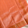 Handloom Mangalagiri Silk Cotton Saree – Dark Purple with Gold Zari Border (Copy)