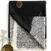 Kalamkari Silk Saree – Double Dye Black