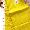 Mangalagiri pure pattu(silk) saree with Jute lines