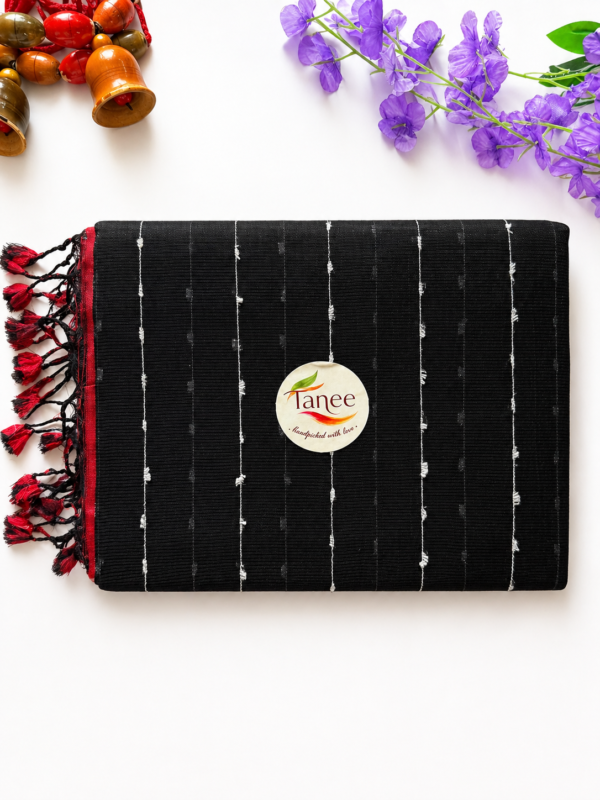 Mangalagiri pure pattu(silk) saree with Jute lines