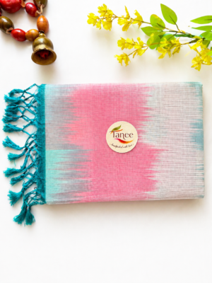 Mangalagiri Pure Pattu(silk) Saree Pastel Colour Blends