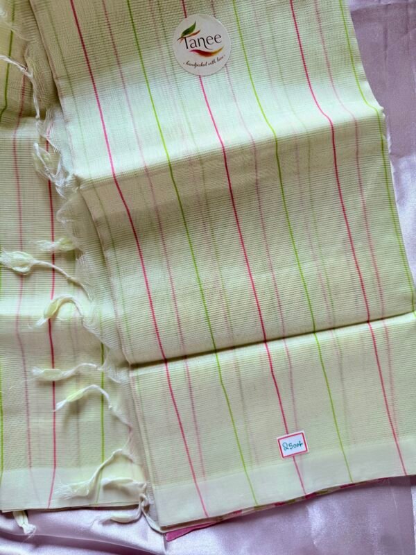 Mangalagiri pure pattu(silk) saree lines