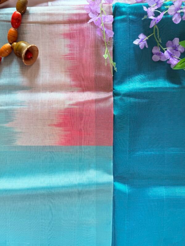 Mangalagiri Pure Pattu(silk) Saree Pastel Colour Blends
