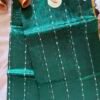 Mangalagiri pure pattu(silk) saree with Jute lines