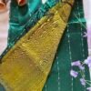 Mangalagiri pure pattu(silk) saree with Jute lines