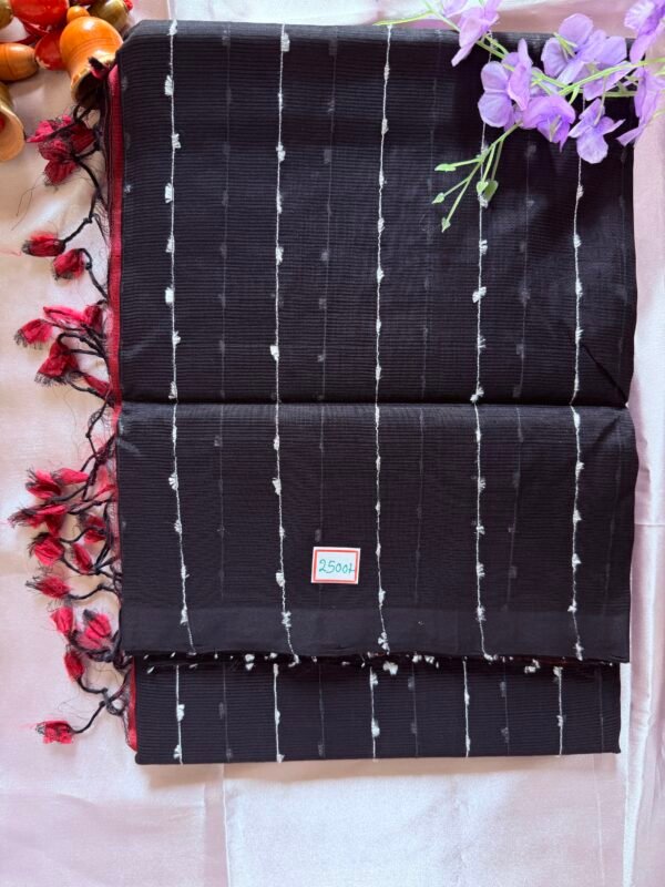 Mangalagiri pure pattu(silk) saree with Jute lines
