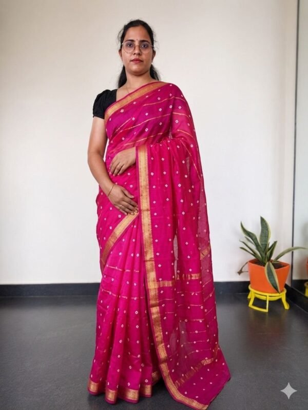 2026/05/1001030129.jpg Handblock Printed Maheshwari Silk Saree
