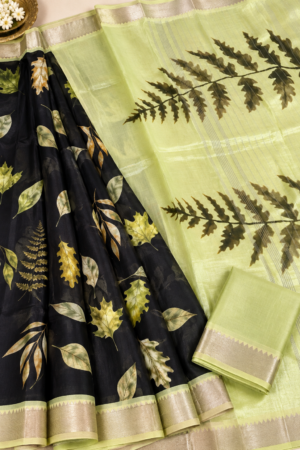594d1f09-d8e0-4c5d-8a99-e000a97eae3b Mangalagiri Digital Print saree with flowers