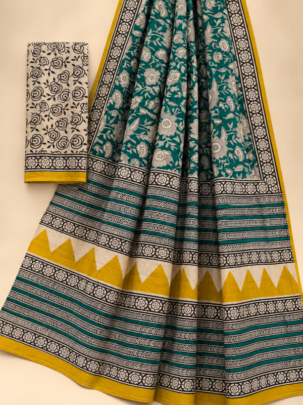 cf262779-bf12-42ef-b3ee-6359516add52 Soft Mul-Mul & light weight cotton saree